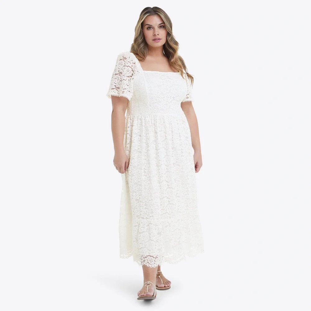 Draper James Carrie Midi Dress - Size XS